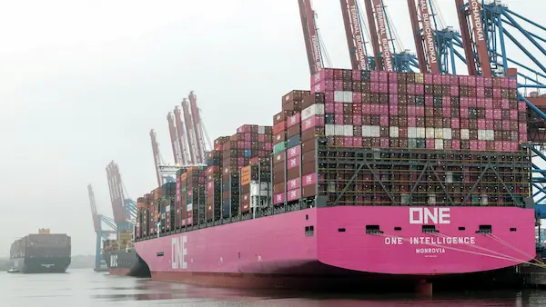 La red global de servicios de Ocean Network Express